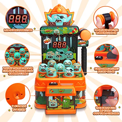Arcade Whack Game Mole Mini Electronic Hammering Pounding Toy V6762