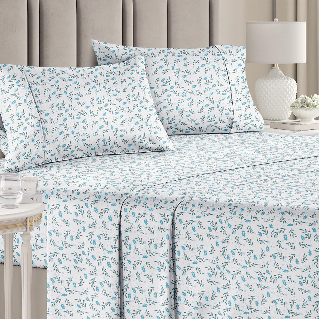 4 Piece Deep Pocket Christmas Sheet Set Z4650