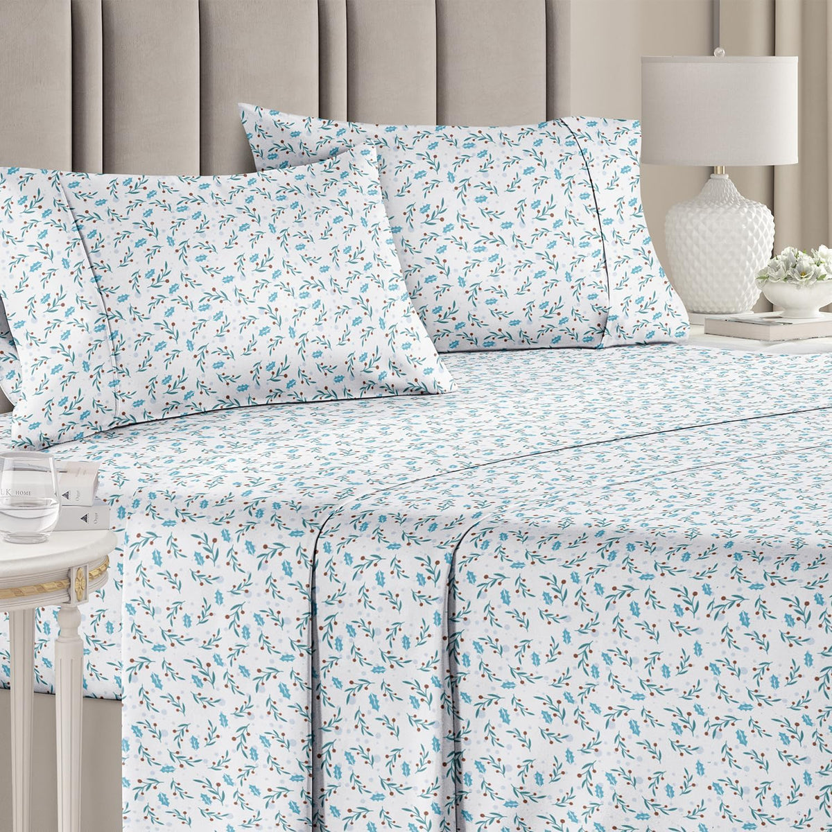 4 Piece Deep Pocket Christmas Sheet Set Z4650