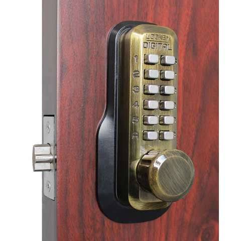 Mechanical Keyless Deadlocking Spring Latch Lock D31992