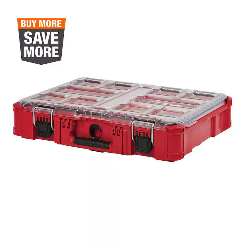 Impact Resistant 11-Compartment Small Parts Organizer L372411