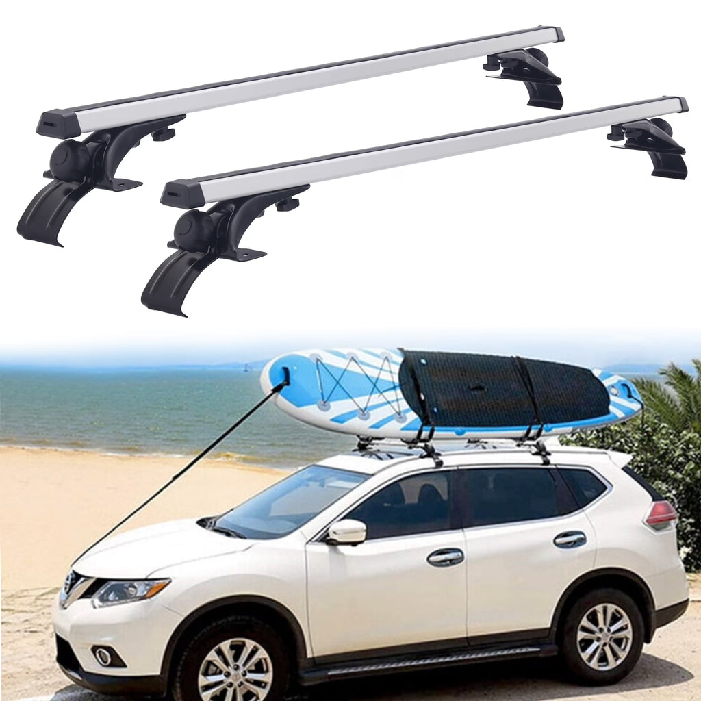 2pack 48" Car Top Roof Rack Cross Bars Kayak Cargo Carrier V45941