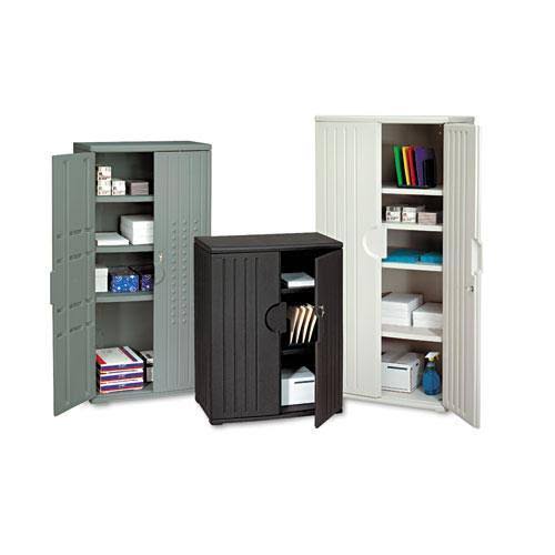 Black Storage Cabinet Q7051