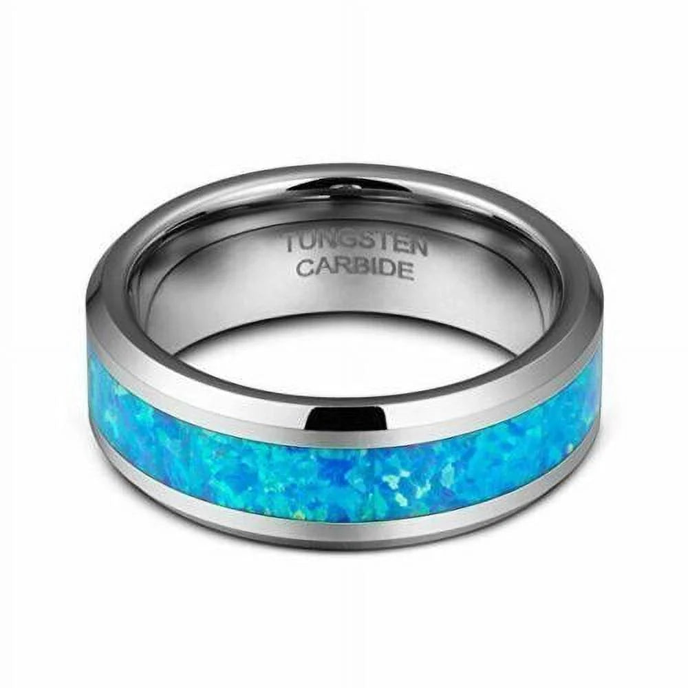 8mm Tungsten Rings L1486