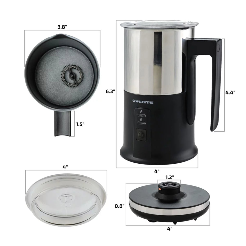 Electric Stainless Steel Milk Frother and Steamer P812921
