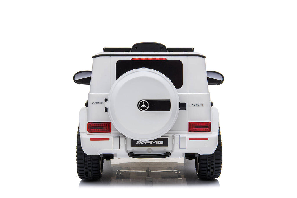 White 6V Kids Ride on Car with MP3 and RC M90268