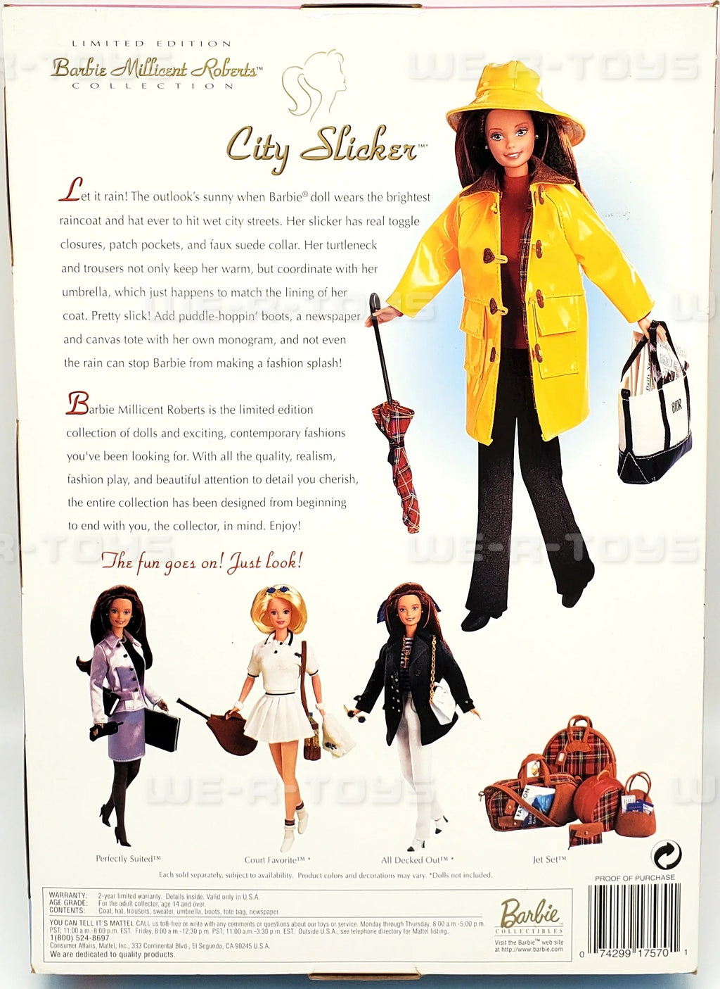 Barbie City Slicker Fashions Limited Edition O682263