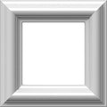 Molded Classic Wainscot Wall Panel, Factory Primed White F513
