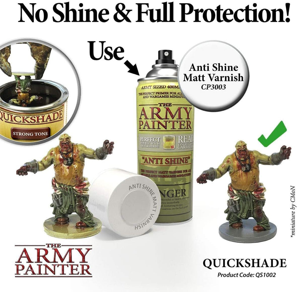 3pcs Quickshade Varnish Set, Strong Tone, 250 ml, Pack of 2 F6094