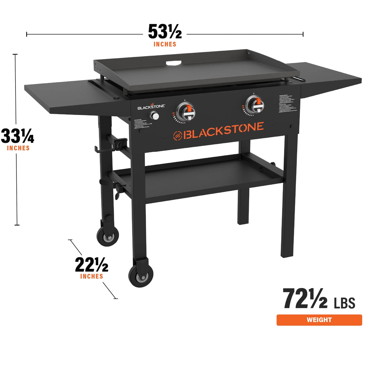 28" 2-Burner Griddle Cooking Station A988648
