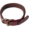 Padded Full Grain Genuine Leather Dog Collar P447992