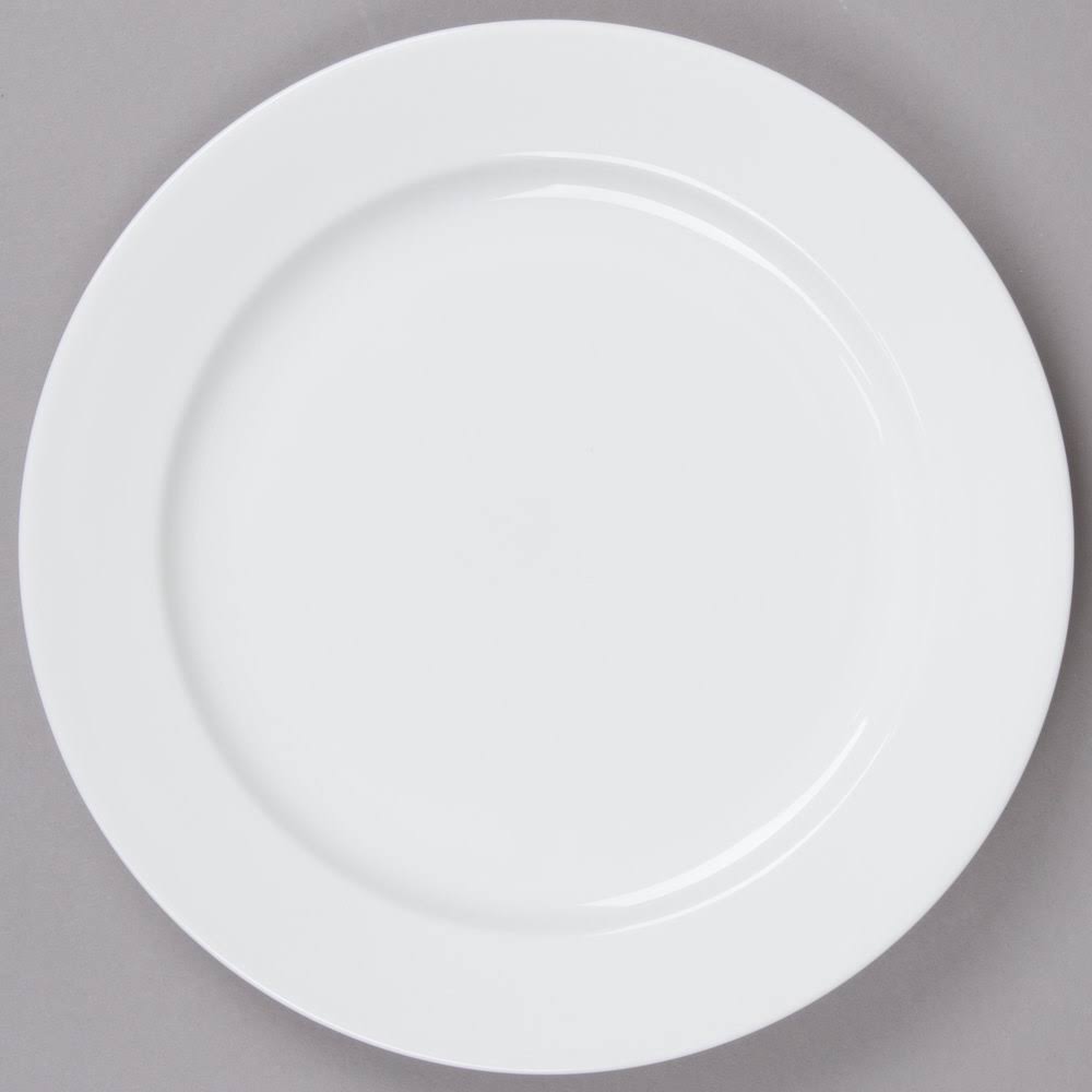 White 8-1/2x22 Salad Plate Y339837
