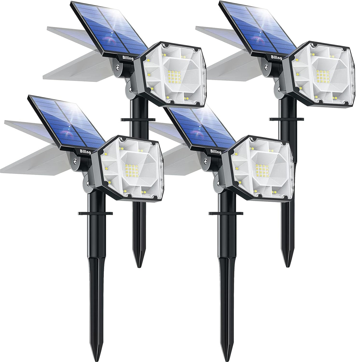 30 LED Solar Landscape Lights 4 Pack Warm White E882