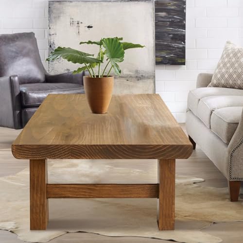 Solid Wood Low Coffee Table (100cm) X902