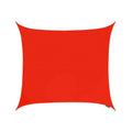 9ft 10x22 Red Waterproof Woven Square Sail Shade W179821