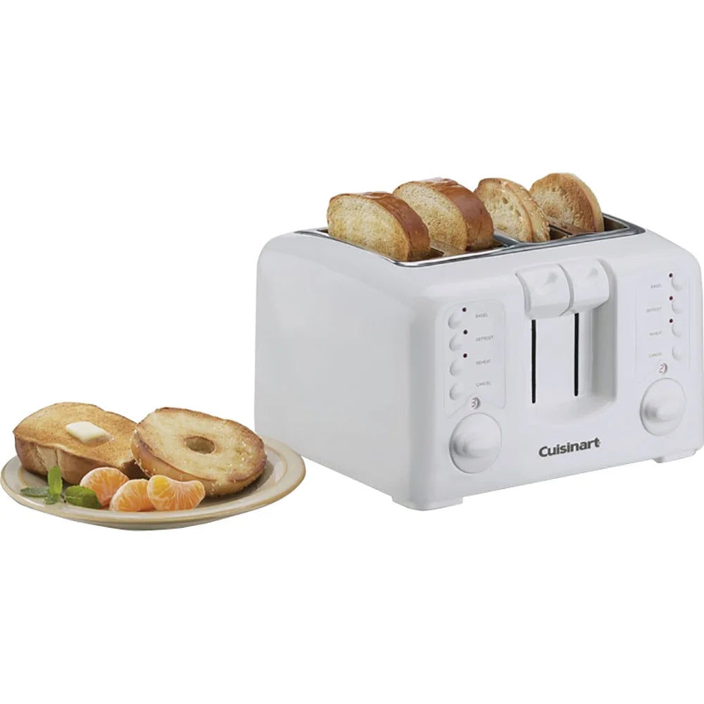 White 4 Slice Cool Touch Toaster R6853
