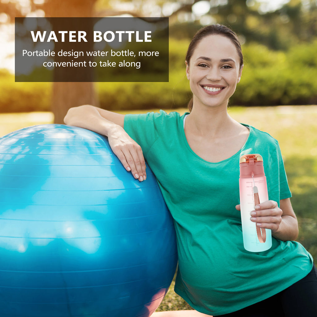 2 pcs Gradient Water Bottle B26613