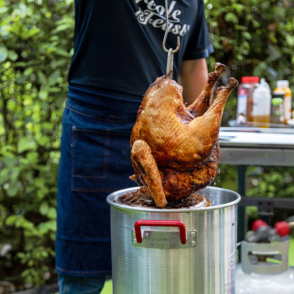 Premium Aluminum 30 Qt. Turkey Fryer Set M572221