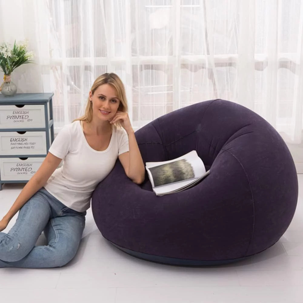 Inflatable Deck Chair with Air Pump A10613