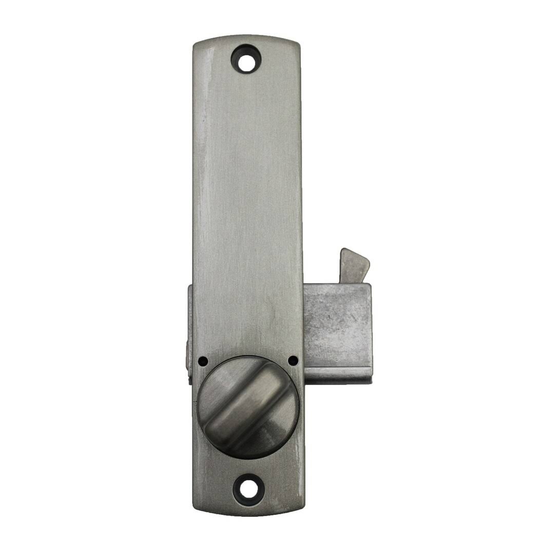 White Mechanical Keyless Hook Bolt Sliding Door Lock D7796