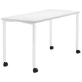 White Rectangular Table Y1886