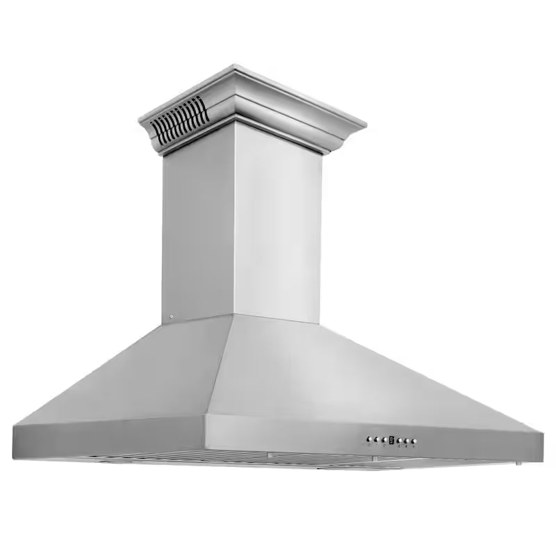 36 in. 400 CFM Ducted Wall Mount Range Hood in Stainless Steel Z62783
