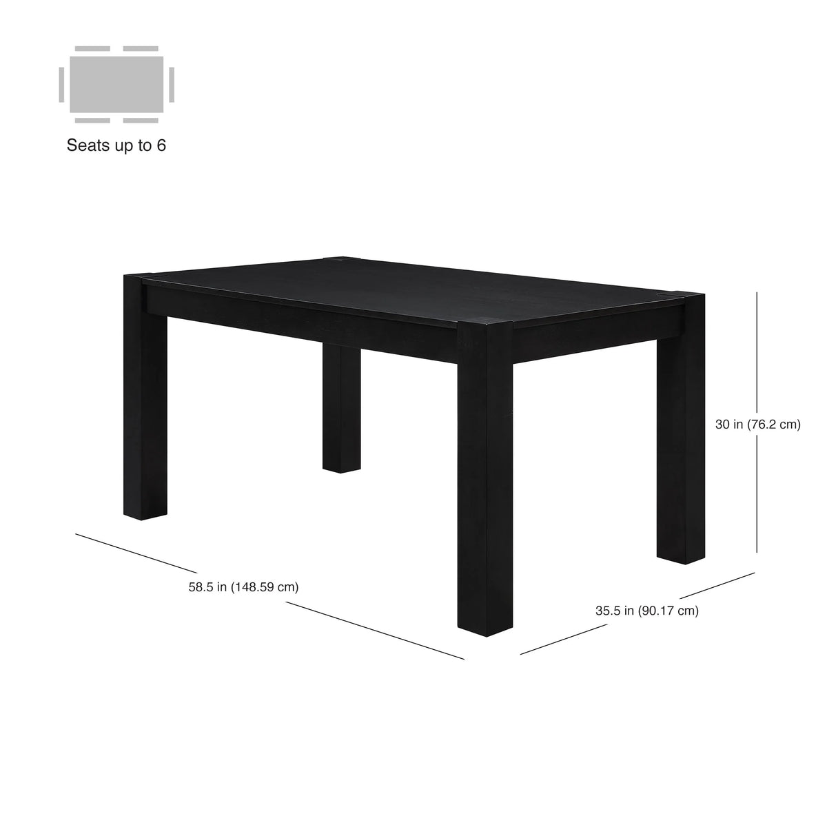 Solid Wood Dining Table F925189
