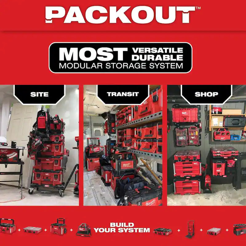 Impact Resistant 11-Compartment Small Parts Organizer L372411