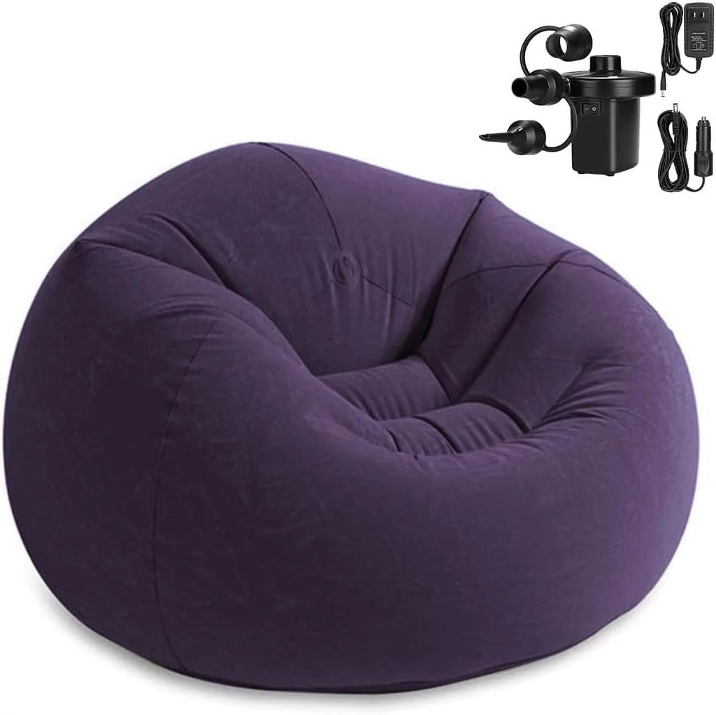Inflatable Deck Chair with Air Pump A10613