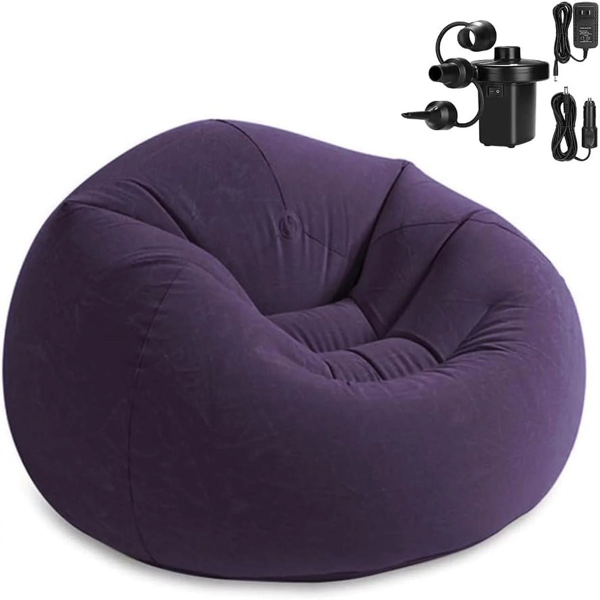 Inflatable Deck Chair with Air Pump A10613