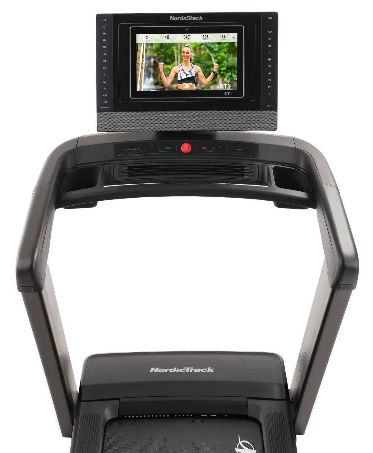 Treadmill with 14” Pivoting Touchscreen M97946