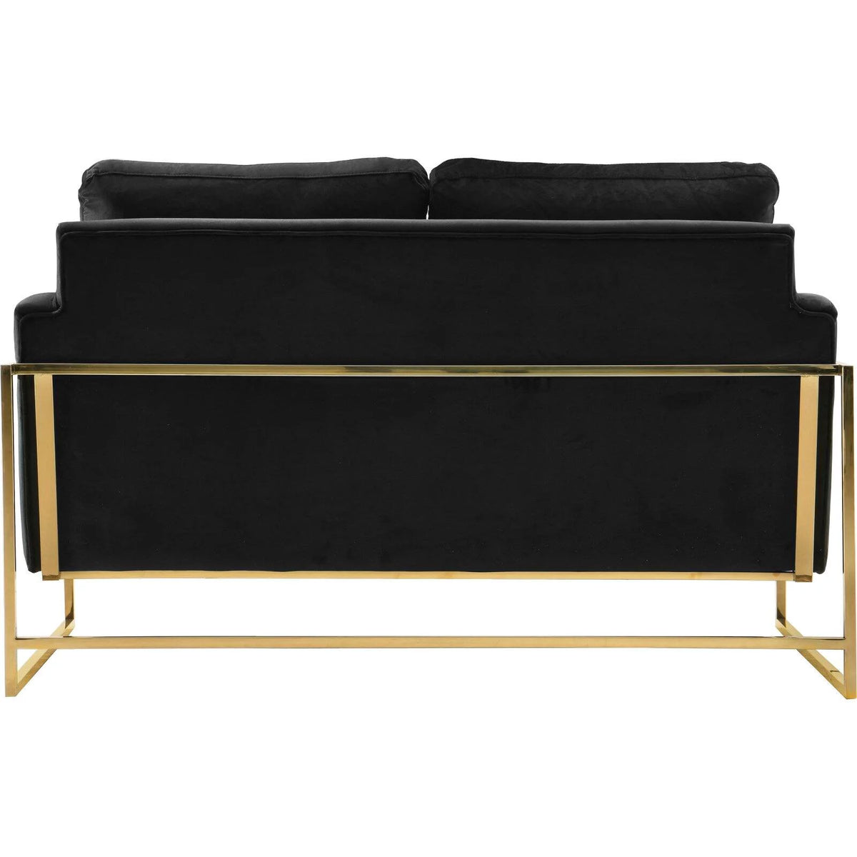 Navy Velvet Loveseat I45765