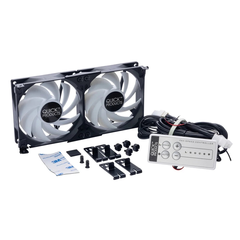 RV Refrigerator Vent Cooling Fan 90mm O891