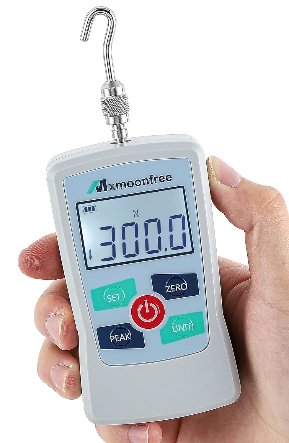 500N Digital Force Gauge Portable Force Meter with Storage Case X53577