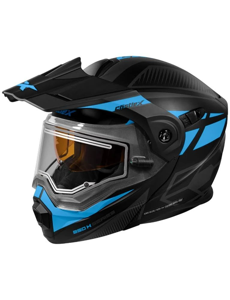 Matte Black/Blue 2XL Electric Snow Helmet R471981