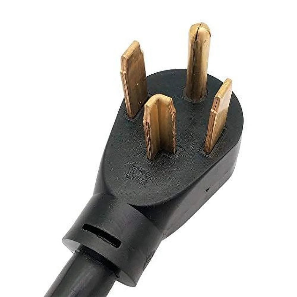Dryer Splitter, NEMA 14-30 Male Plug to 14-30 & 10-30 Female Receptacle, 4-Prong 30 AMP Y Adapter Cord W551262