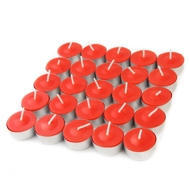 Red Citronella Tealight Candles 1200 Pcs P650