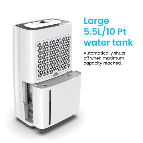 Compact Electric Mini Dehumidifier, 2200 Cubic Feet C66166