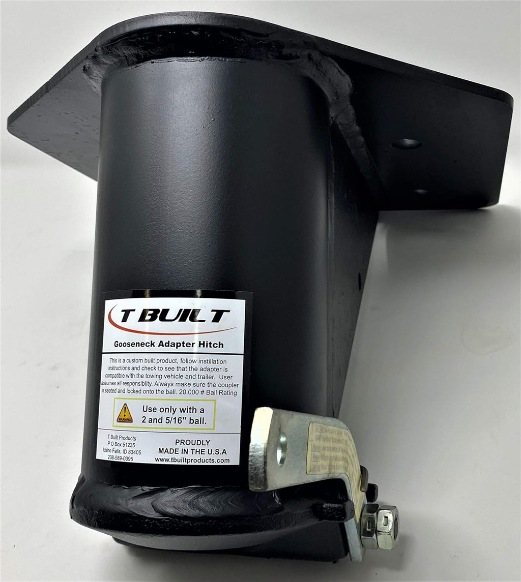 8" Fifth Wheel to Gooseneck Adapter Hitch with Forward Offset U327005