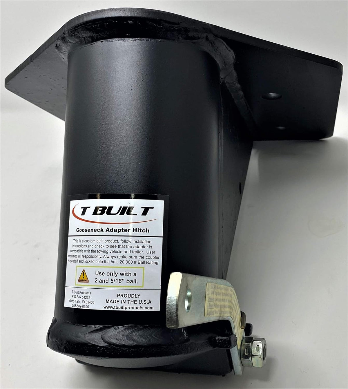 8" Fifth Wheel to Gooseneck Adapter Hitch with Forward Offset U327005