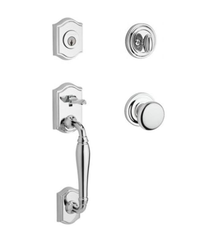 Lifetime Brass Handleset Round Knob O502