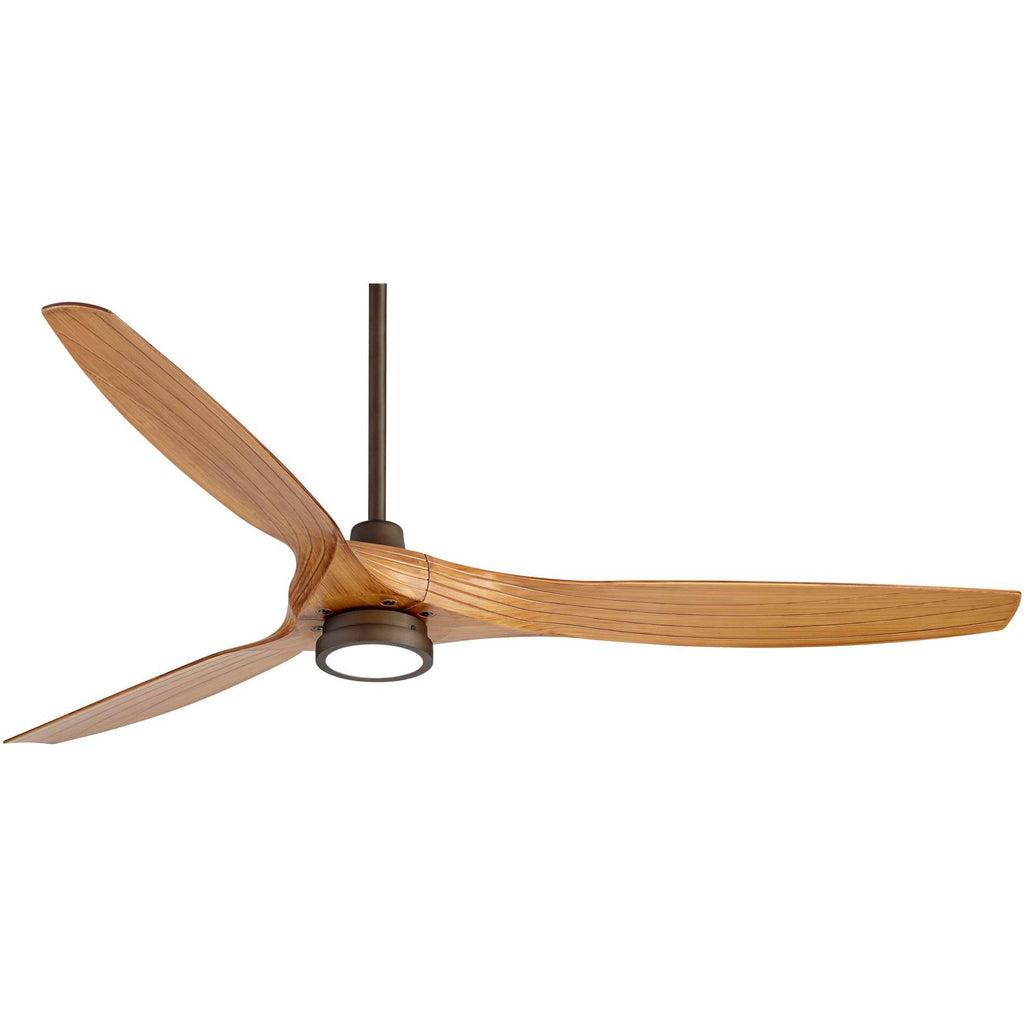60 inch Bronze and Walnut LED Ceiling Fan B127500