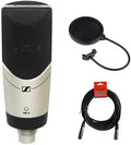 Condenser Microphone with Pop Filter and XLR to XLR Cable B912