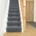 Aztec Gray Stair Carpet Runner 6 foot S7060