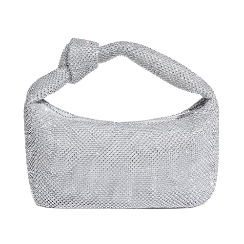 Knotted Rhinestone Evening Bags Small Purse E4823