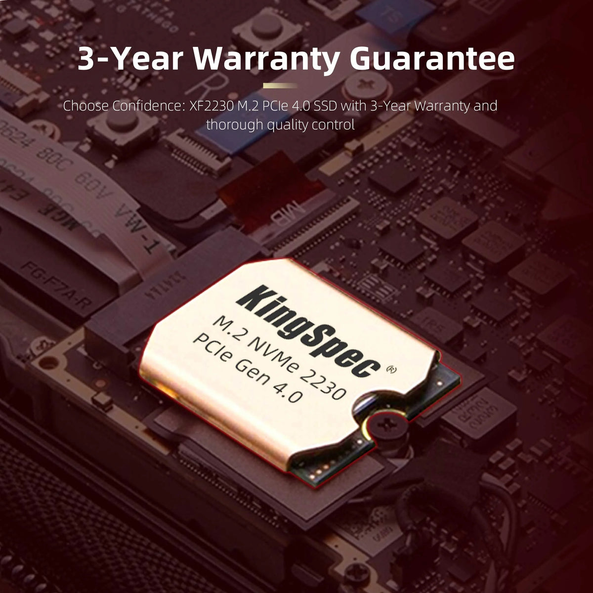 512GB M.2 2230 SSD PCIe 4.0 Copper Heatsink O509258