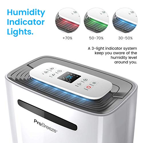 Compact Electric Mini Dehumidifier, 2200 Cubic Feet C66166