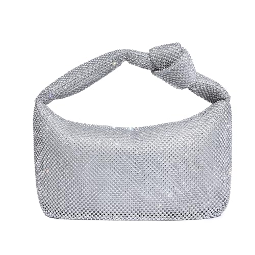 Knotted Rhinestone Evening Bags Small Purse E4823