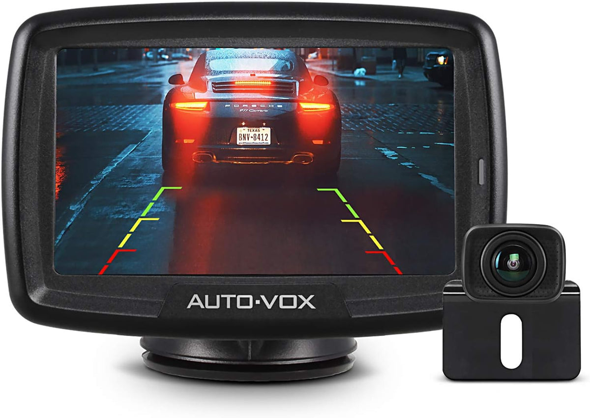 Wireless Backup Camera Kit with 4.3'' Monitor & Rear View Camera V464554