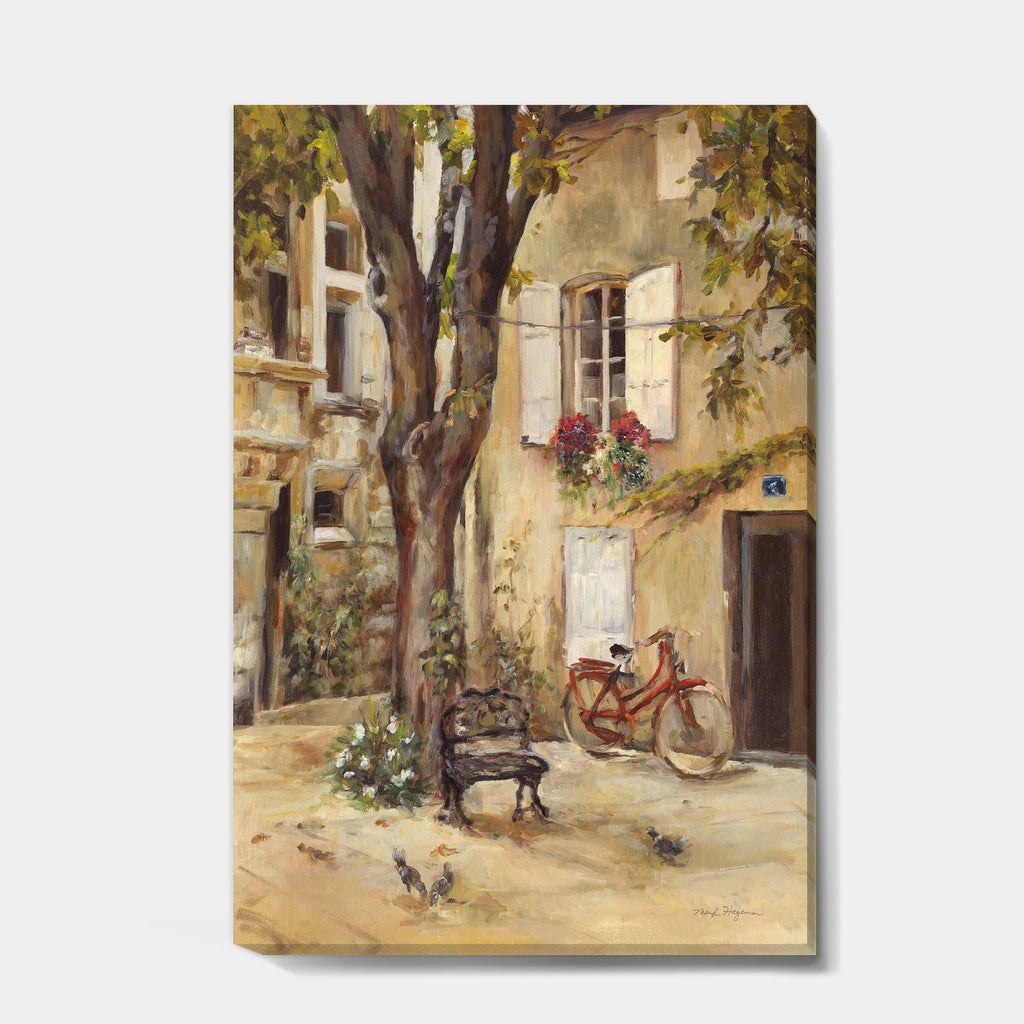 French Country Canvas Artwork Print Grey 44 in. Wide x 34 in. High B272918